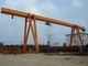 10T Steel Inventory Yard L-Shaped Hydraulic Gantry Crane / 10t - 25m - 15m /