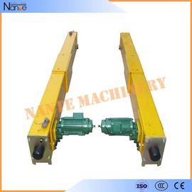 جرثقیل انتهایی جرثقیل برقی موتور RAL1004 ISO9001 CE CCC تأیید شده است